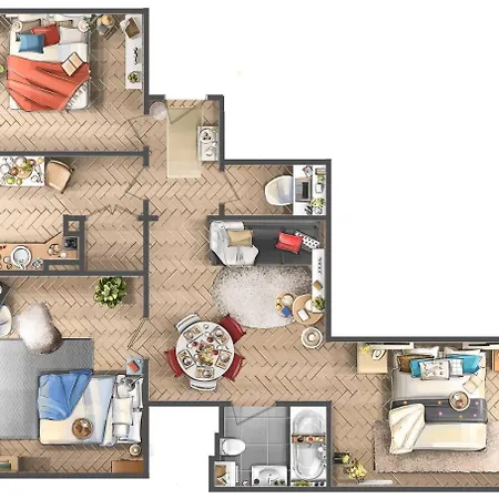 Melody View With Balcony 2min To National Assembly Apartman *
