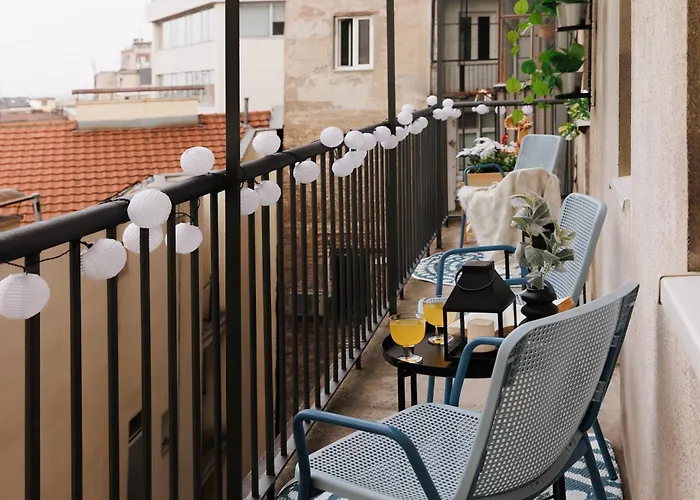 Melody View With Balcony 2min To National Assembly Belgrad