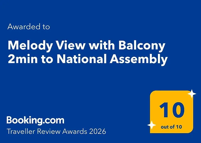 Melody View With Balcony 2min To National Assembly Apartament